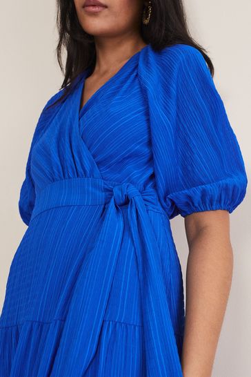 Phase eight deals blue wrap dress