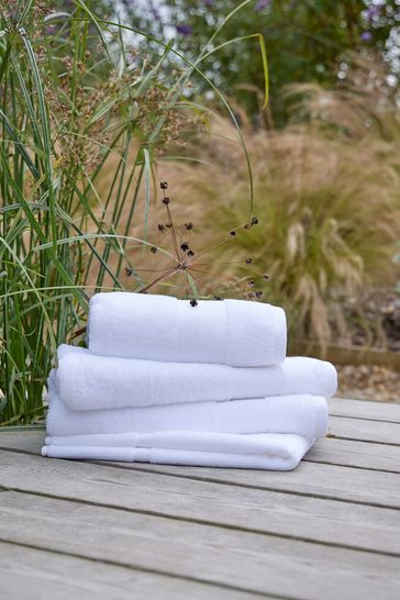 Christy white towels on sale
