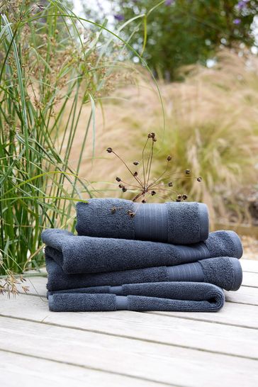 Buy Christy Grey 550 GSM Turkish 100 Cotton Towel from Next Hungary