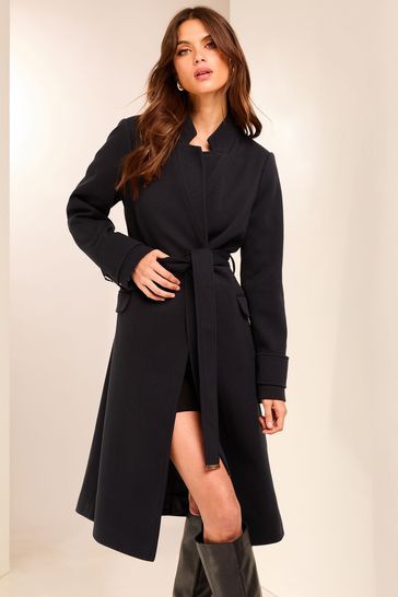 Lipsy wrap coat sale