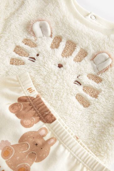 Baby new arrivals fleece sweatshirt