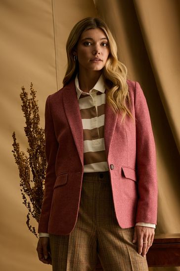 Joules herringbone jacket store