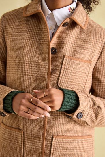 Joules check jacket sales