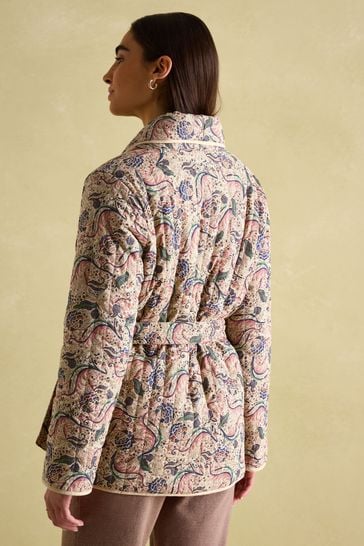 Joules floral jacket store