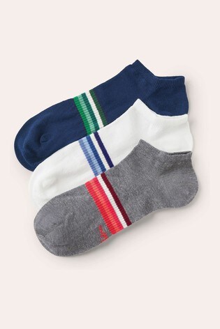 Boden Blue Trainer Socks