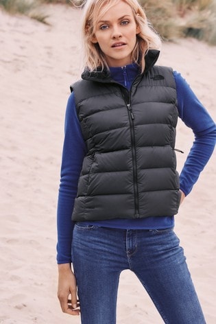 womens north face gilet