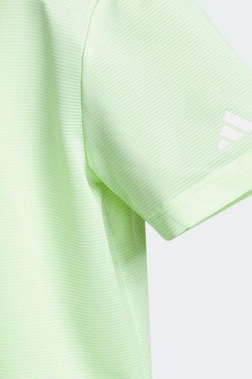 Adidas lime 2025 green golf shirt