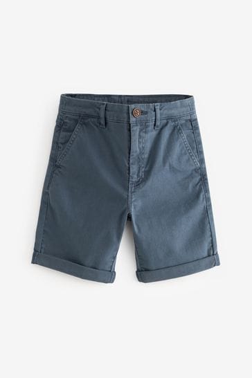 Navy Blue Washed Chinos Shorts (12mths-16yrs)