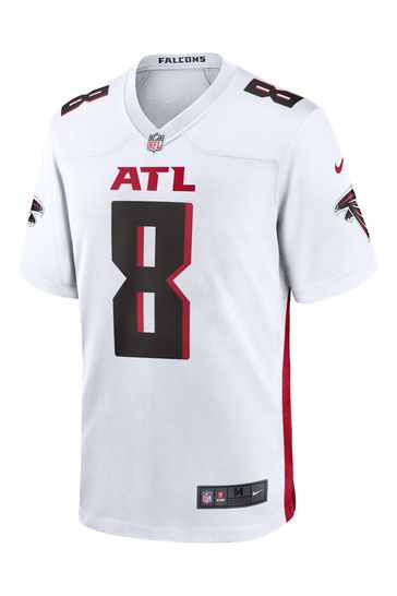 Buy Nike White NFL Atlanta Falcons Road Game Jersey Kyle Pitts