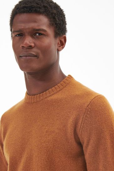 Buy Barbour Yellow Newbury Crew Harvest Jumper from Next Netherlands