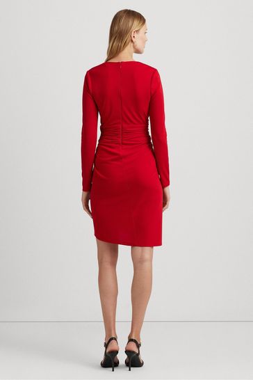 Ralph lauren 2024 surplice dress