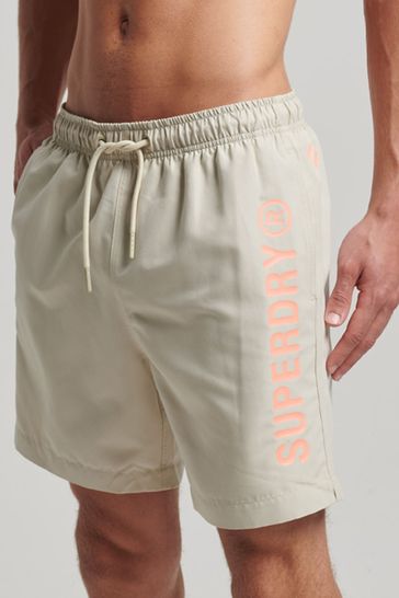 Superdry Nude Core Sport 17 Inch Swim Shorts