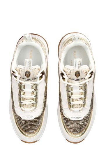 Buy Kurt Geiger London Kensington Pump Trainers from the Laura Ashley online shop