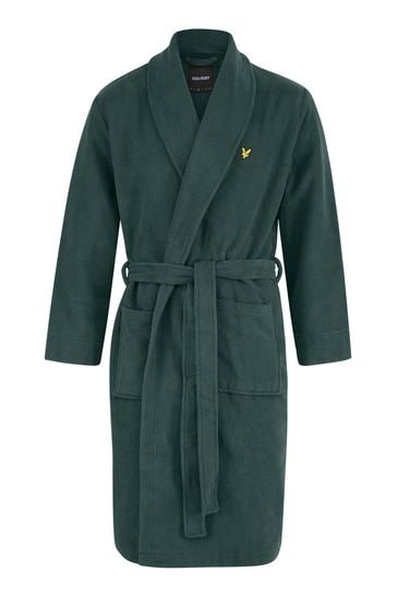 Lyle and Scott Lucas Green Bathrobe