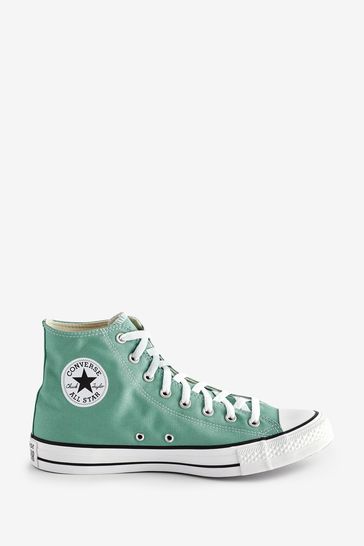 Converse Green Chuck Taylor Classic High Top Trainers