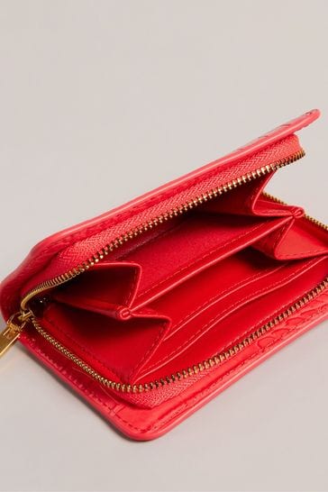 Buy Ted Baker Valense Pink Croc Effect Small Purse from Next USA