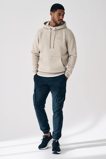 Under armour hoodie fashion beige discount