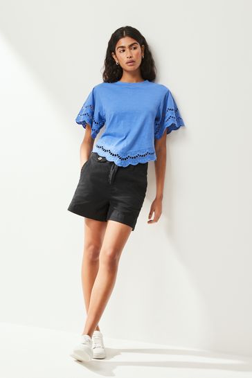 Baby boy black best sale chino shorts