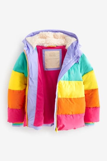 Pastel rainbow coat online