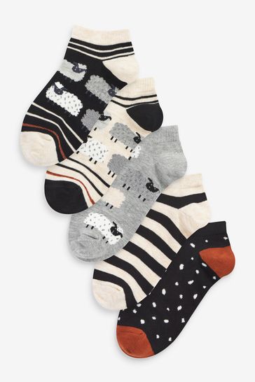 Cream sale trainer socks
