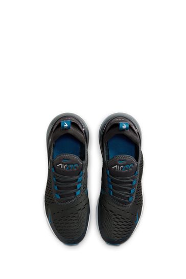 Buy Nike Grey Navy Air Max 270 Youth Trainers from Next Denmark