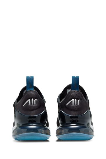 Buy Nike Grey Navy Air Max 270 Youth Trainers from Next Ukraine