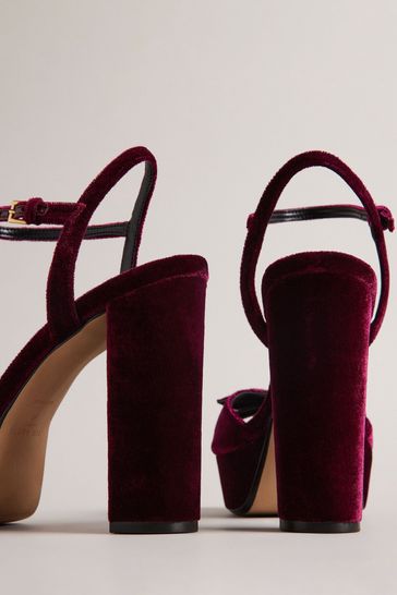Platform 2025 velvet sandals