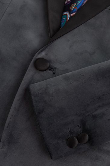 Gray velvet new arrivals suit