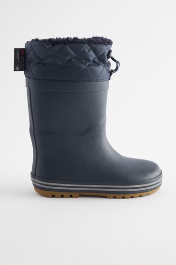 Boys thinsulate wellies clearance
