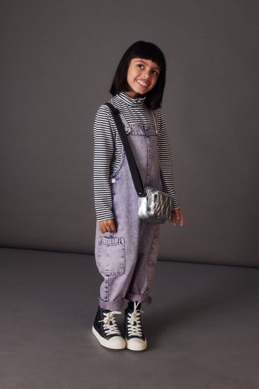 Buy Lilac Purple Overdye Dungarees (3-16yrs) from Next Austria Buy Lilac Purple Overdye Dungarees (3-16yrs) from Next Austria