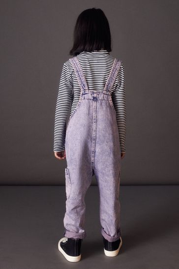 Buy Lilac Purple Overdye Dungarees (3-16yrs) from Next Austria Buy Lilac Purple Overdye Dungarees (3-16yrs) from Next Austria