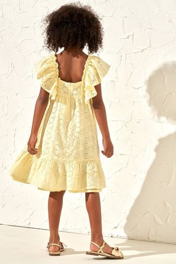 Next broderie dress shop