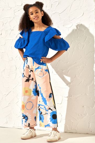 Angel & Rocket Serena Printed Wide Leg Trousers