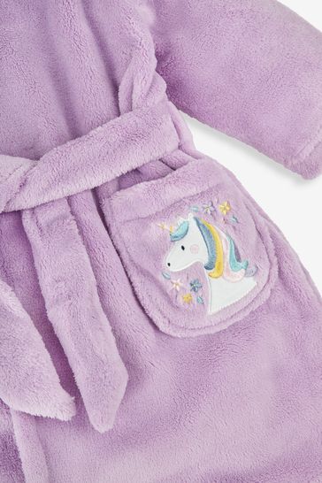 Joules unicorn dressing gown clearance