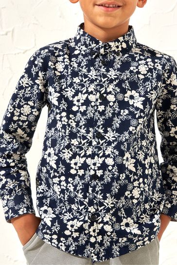 Boys floral dress shirt cheap