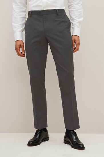 Buy Charcoal Grey Slim Suit Trousers from Next Canada