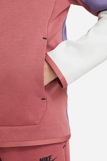 Nike tech fleece on sale joggers plum chalk