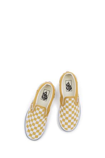 Buy Vans Girls Classic Slip On Check Trainers from Next Ireland