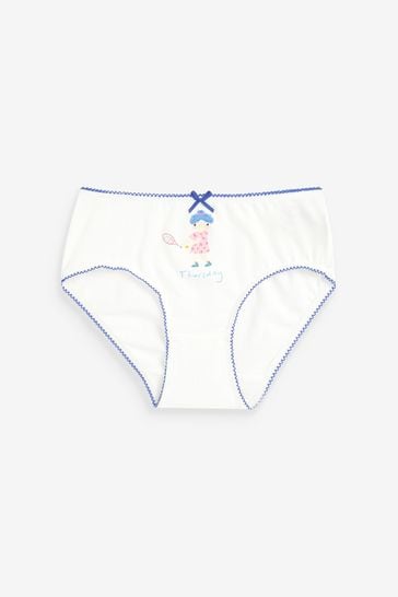White Days Of The Week Briefs 7 Pack (1.5-12yrs)
