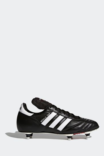 adidas Black/White Football Black/White Adults Classic World Cup Soft Ground Boots