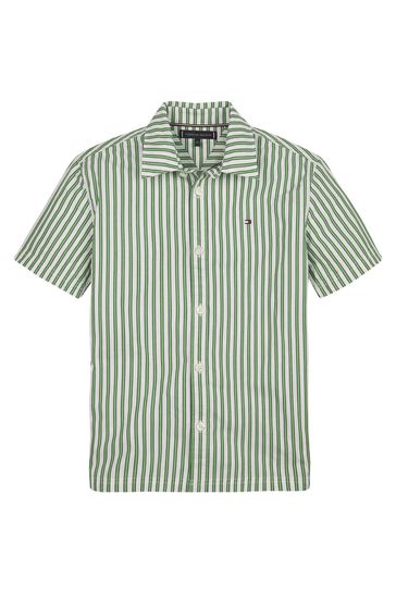 Tommy Hilfiger Green Stripe Shirt