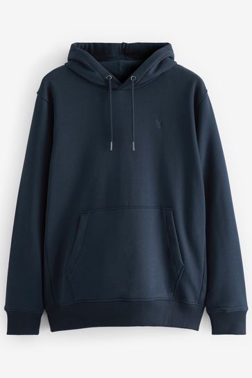 Navy store overhead hoodie