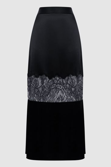 Fitted on sale midi skirt