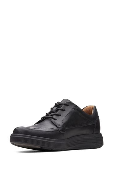 Buy Clarks Black Leather Un Abode Ease Shoes from Next Luxembourg