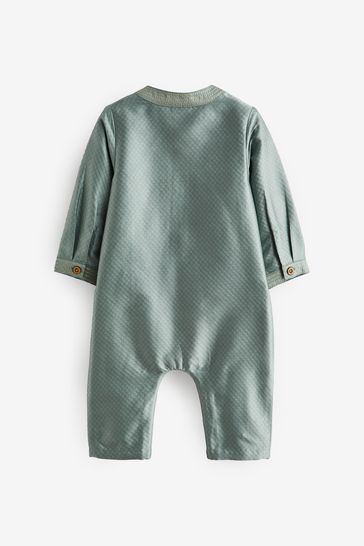 Green outlet baby romper