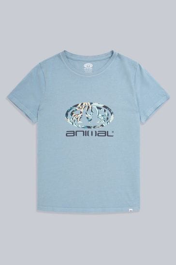 Animal Blue Carina Womens Organic Graphic T-Shirt