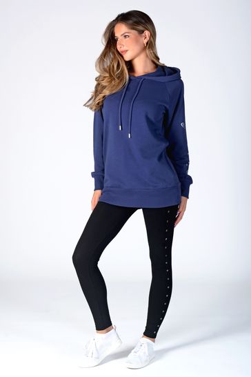 Navy longline 2024 hoodie