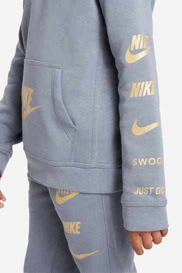Buy Nike Logo Fleece Hoodie from the Laura Ashley online shop