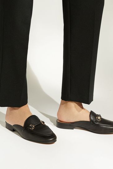 Dune backless loafers online