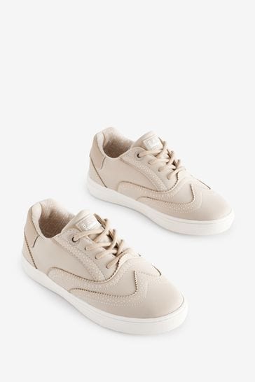Baker by Ted Baker Boys Stone Brogue Shoes